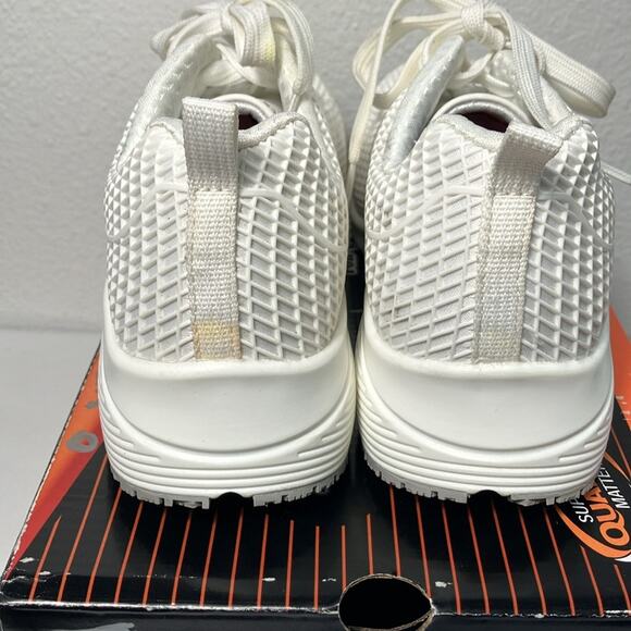 Skechers Womens Uno Sr Jhansi white Safety Toe Work composite Safety Shoes - Picture 7 of 11